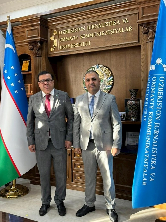 Azərbaycan və Özbəkistan arasında uğurlu media əməkdaşlığı — FOTOLAR Azərbaycan və Özbəkistan arasında uğurlu media əməkdaşlığı — FOTOLAR
