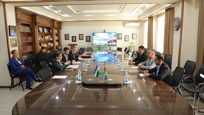 Azərbaycan və Özbəkistan arasında uğurlu media əməkdaşlığı — FOTOLAR Azərbaycan və Özbəkistan arasında uğurlu media əməkdaşlığı — FOTOLAR