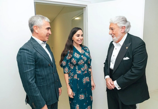 Leyla Əliyeva konsertdə iştirak edib — FOTOLAR Leyla Əliyeva konsertdə iştirak edib — FOTOLAR