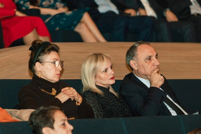 Leyla Əliyeva konsertdə iştirak edib — FOTOLAR Leyla Əliyeva konsertdə iştirak edib — FOTOLAR