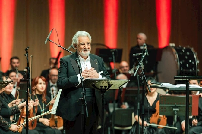 Leyla Əliyeva konsertdə iştirak edib — FOTOLAR Leyla Əliyeva konsertdə iştirak edib — FOTOLAR