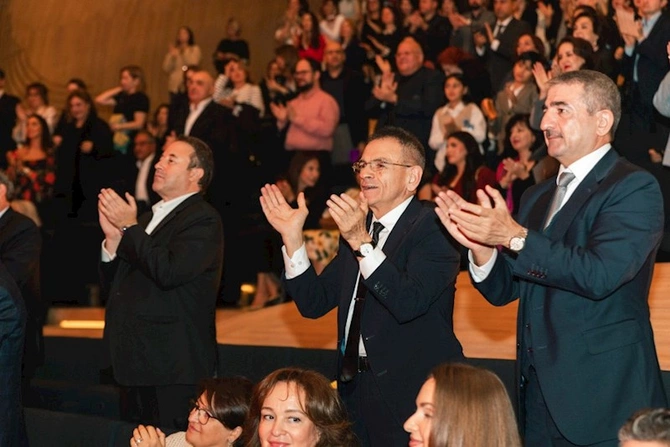 Leyla Əliyeva konsertdə iştirak edib — FOTOLAR Leyla Əliyeva konsertdə iştirak edib — FOTOLAR