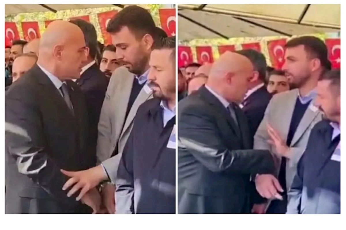 Şəhid dəfnində mübahisələri gündəm oldu — VİDEO