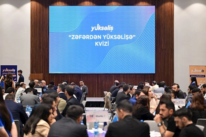 “Zəfərdən Yüksəlişə” adlı intellektual yarış keçirilib — FOTOLAR “Zəfərdən Yüksəlişə” adlı intellektual yarış keçirilib — FOTOLAR