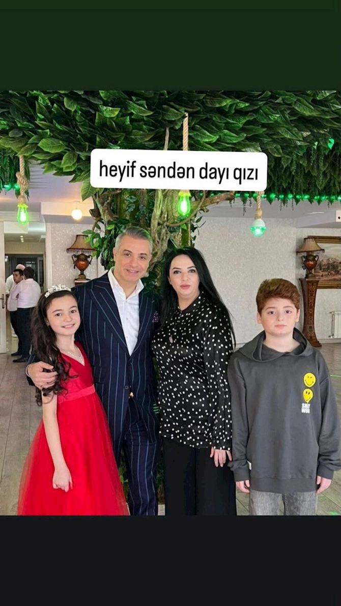 Rüfət bu gün vəfat edən dayısı qızı ilə FOTOSUNU paylaşdı — FOTO