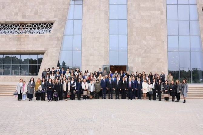 Neftçalada beynəlxalq elmi konfrans keçirilib — FOTOLAR