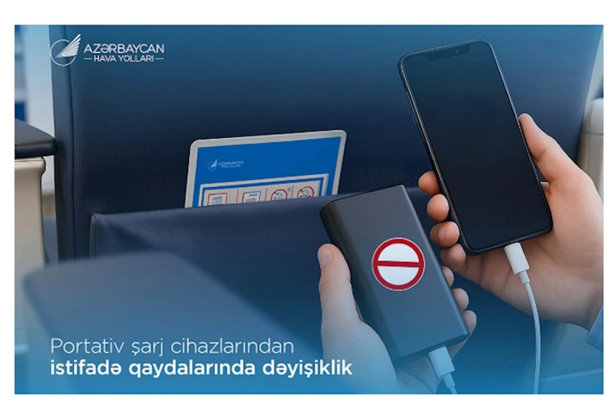 Təyyarədə şarj cihazından istifadə qadağan edildi