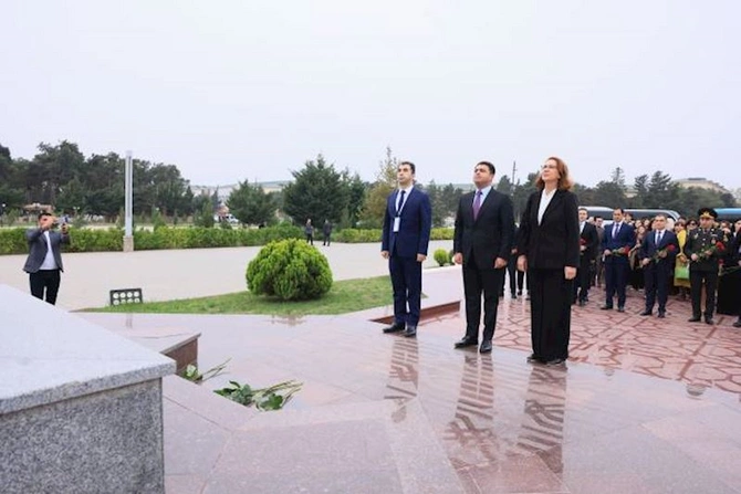 Neftçalada beynəlxalq elmi konfrans keçirilib — FOTOLAR