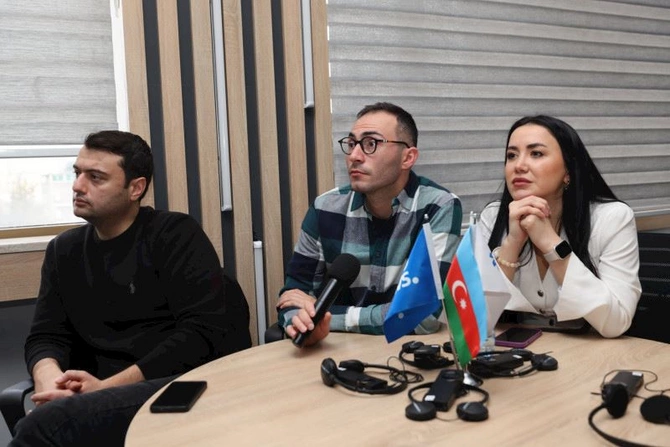 Euronews Academy layihəsi çərçivəsində Rəqəmsal Jurnalistika mövzusunda təlim proqramına başlanıb — FOTOLAR