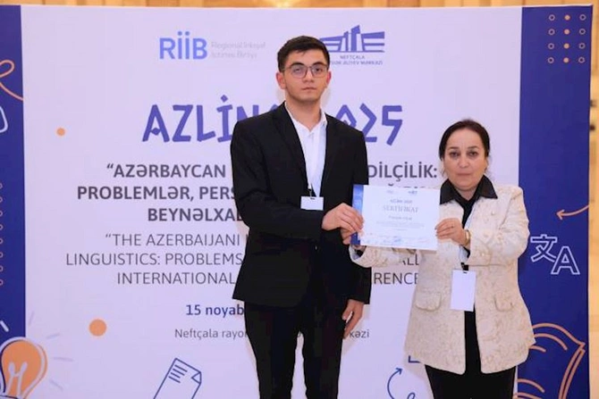 Neftçalada beynəlxalq elmi konfrans keçirilib — FOTOLAR