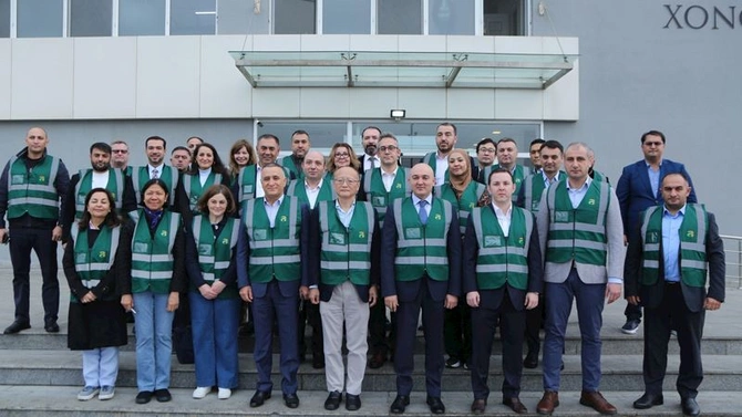 Asiya İnkişaf Bankının prezidenti Veysəloğlunun Məhəmmədi Logistika Mərkəzi ilə tanış oldu — FOTOLAR