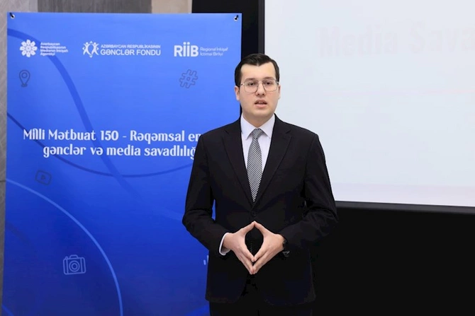 “Milli Mətbuat 150 – Rəqəmsal erada gənclər və media savadlılığı” layihəsi çərçivəsində Şamaxı, Xankəndi və Sumqayıt şəhərlərində gənclərlə görüş keçirilib — FOTOLAR