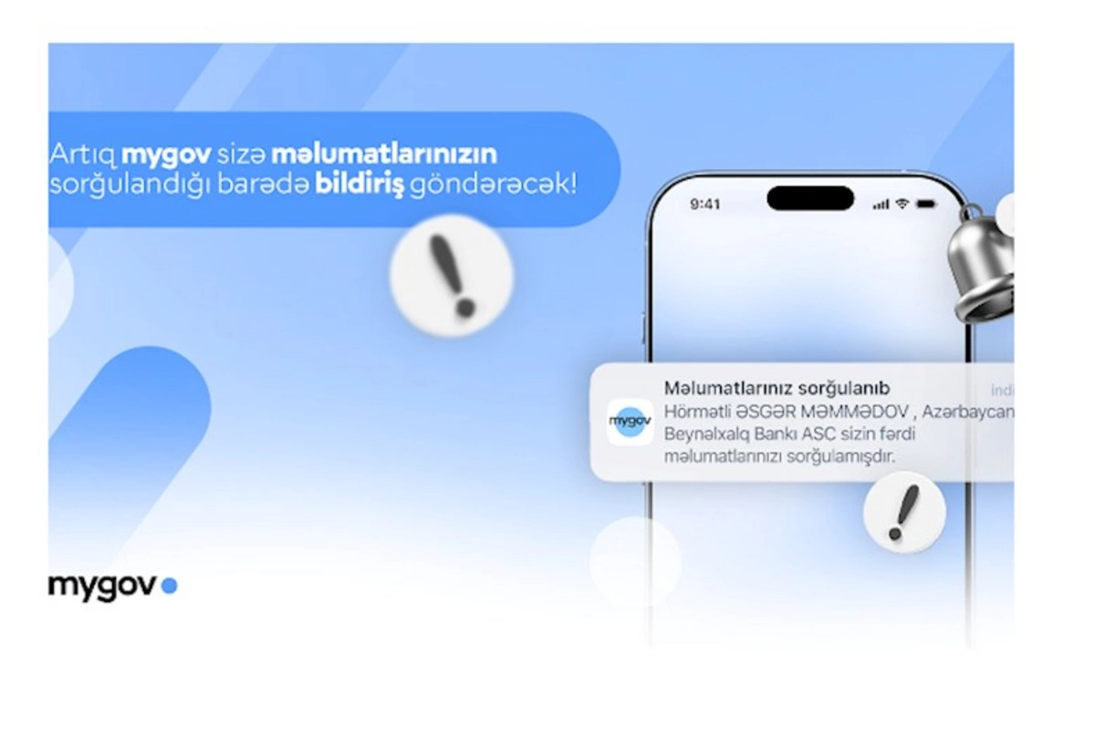 “mygov”da yenilik