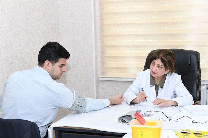 Dövlət Komitəsində qanvermə aksiyası keçirilib — FOTOLAR
