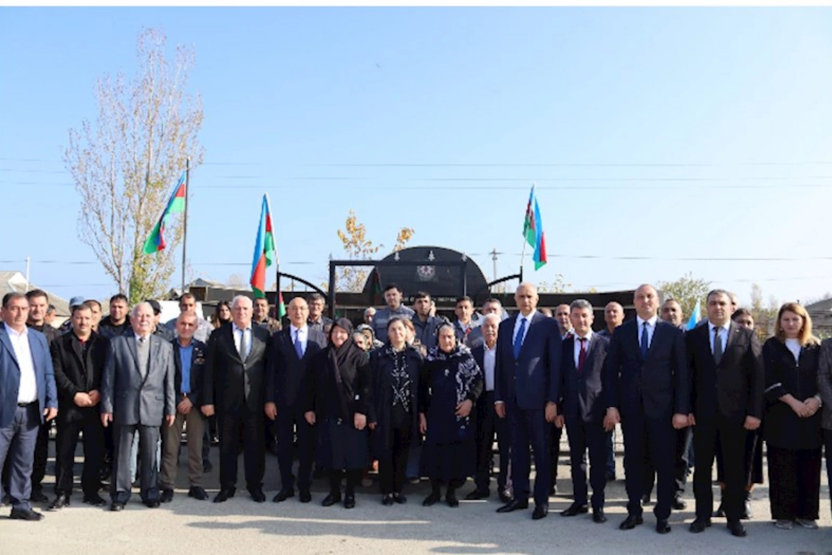 ADSEA daha bir kənddə içməli su təchizatı layihəsi həyata keçirdi — FOTOLAR