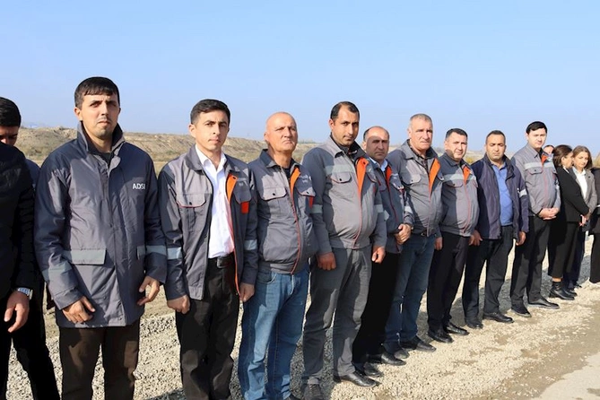 ADSEA daha bir kənddə içməli su təchizatı layihəsi həyata keçirdi — FOTOLAR