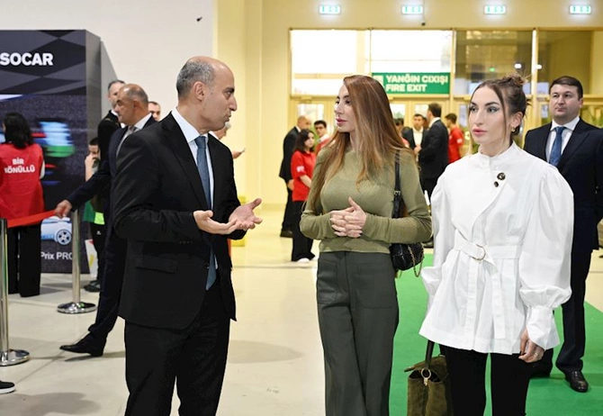 Leyla Əliyeva Beynəlxalq STEAM Azərbaycan Festivalını ziyarət edib — FOTOLAR