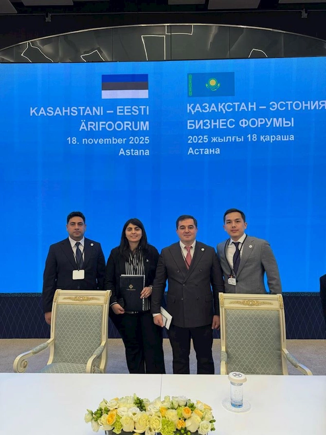 Bolt Azərbaycan şirkətinin təmsilçiləri Qazaxıstan–Estoniya forumunda iştirak edib — FOTOLAR Bolt Azərbaycan şirkətinin təmsilçiləri Qazaxıstan–Estoniya forumunda iştirak edib — FOTOLAR
