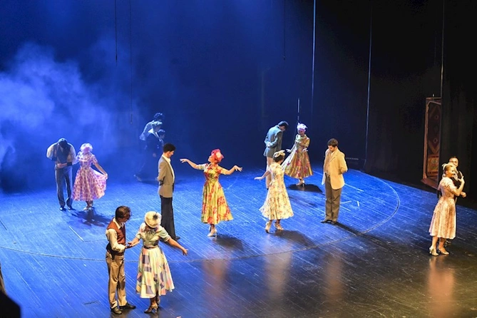 Akademik Musiqili Teatrda “Gülçöhrə və Əsgər” tamaşasının premyerası oldu — FOTOLAR