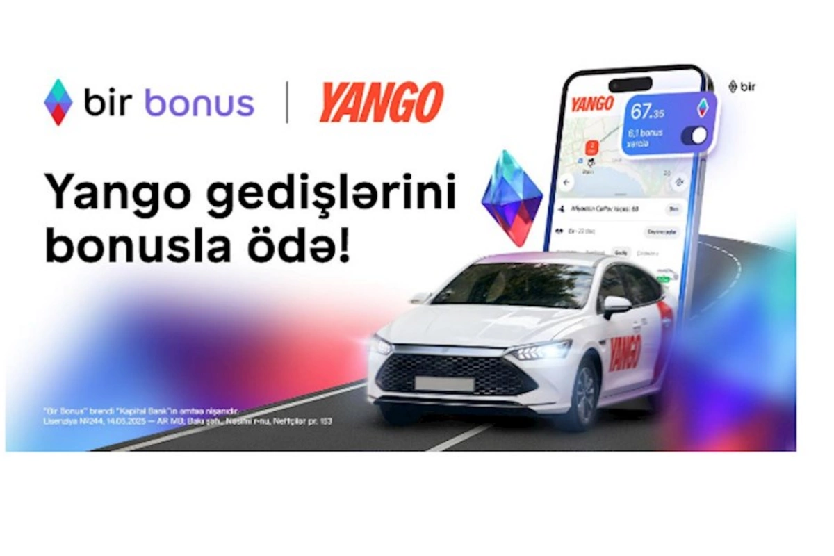 Taksi ödənişlərinizi Bir Bonus-la edin, pulunuz cibinizdə qalsın