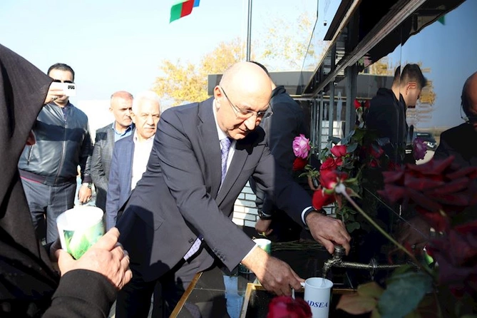 ADSEA daha bir kənddə içməli su təchizatı layihəsi həyata keçirdi — FOTOLAR