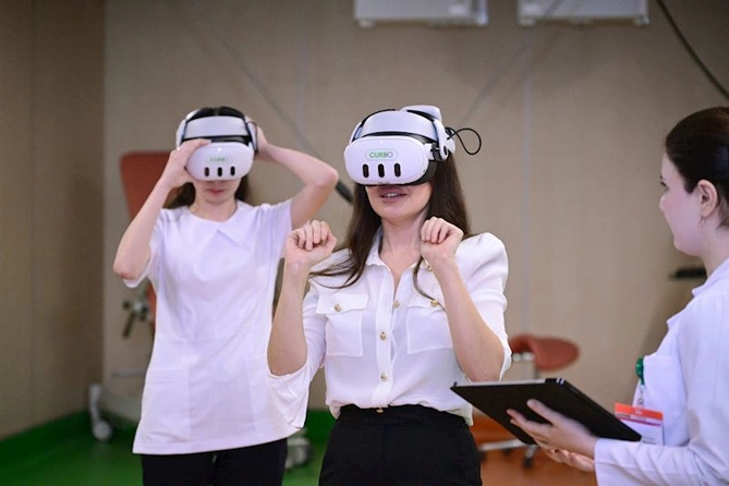 Yeni Klinikada Yeni Robotik Reabilitasiya və Sümük İliyi Transplantasiyası mərkəzlərinin açılış mərasimi olub — FOTOLAR
