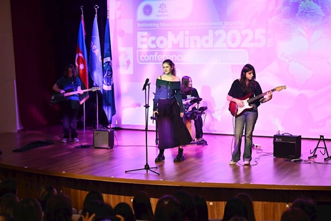 Leyla Əliyeva “EcoMind 2025” konfransında iştirak etdi — FOTOLAR Leyla Əliyeva “EcoMind 2025” konfransında iştirak etdi — FOTOLAR
