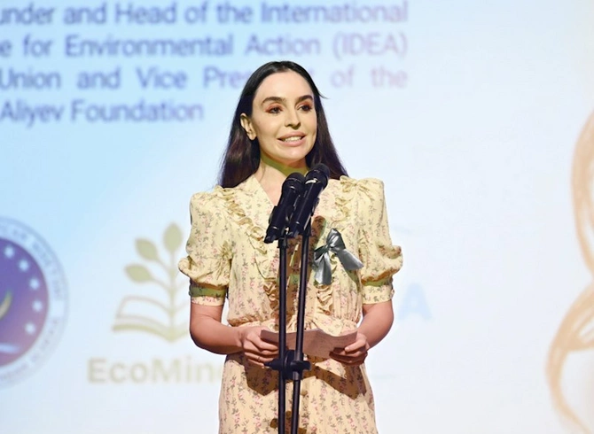 Leyla Əliyeva “EcoMind 2025” konfransında iştirak etdi — FOTOLAR Leyla Əliyeva “EcoMind 2025” konfransında iştirak etdi — FOTOLAR