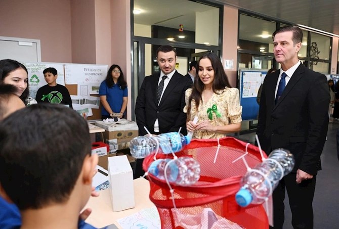 Leyla Əliyeva “EcoMind 2025” konfransında iştirak etdi — FOTOLAR Leyla Əliyeva “EcoMind 2025” konfransında iştirak etdi — FOTOLAR