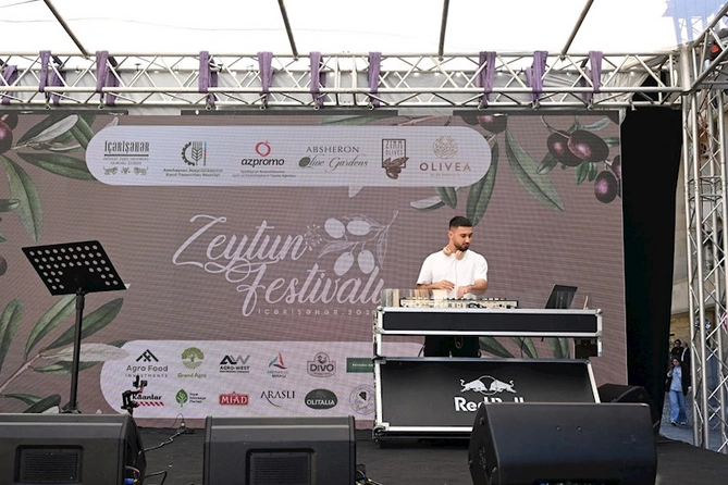 İçərişəhərdə Zeytun Festivalı davam edir — FOTOLAR