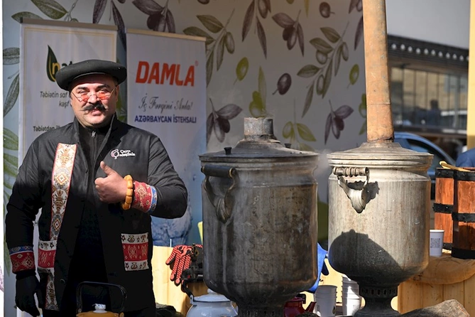 İçərişəhərdə Zeytun Festivalı davam edir — FOTOLAR