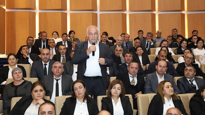 Şəkidə 300-ə yaxın ilk təşkilat sədrləri bir araya gəldi — FOTOLAR