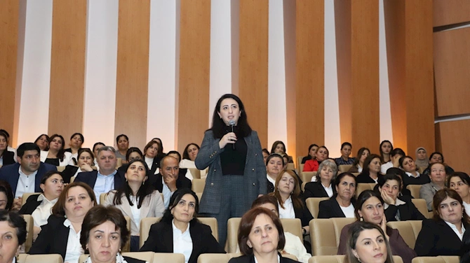 Şəkidə 300-ə yaxın ilk təşkilat sədrləri bir araya gəldi — FOTOLAR