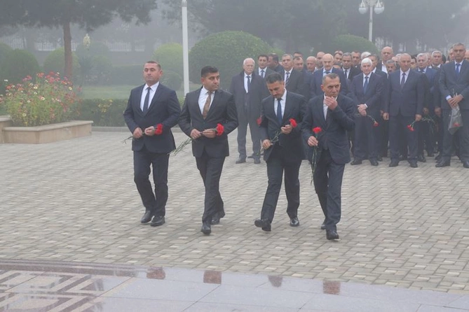 Hacıqabulda YAP-ın təsis edilməsinin 33 illiyi münasibəti ilə tədbir keçirildi — FOTOLAR