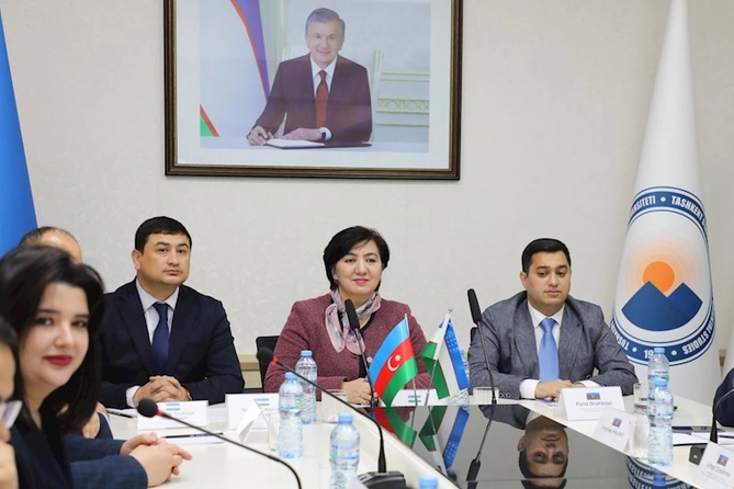 Daşkənddə Özbəkistan–Azərbaycan Gənclər Konfransı keçirilib — FOTOLAR Daşkənddə Özbəkistan–Azərbaycan Gənclər Konfransı keçirilib — FOTOLAR