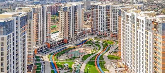 City Garden Narimanovda 36 ayadək faizsiz kredit və ya 20 illik ipoteka ilə premium mənzillər — Kristal!