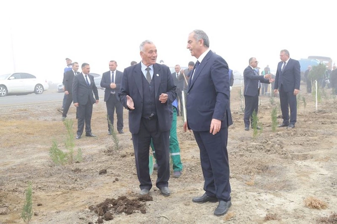 Hacıqabulda YAP-ın təsis edilməsinin 33 illiyi münasibəti ilə ağacəkmə aksiyası keçirildi — FOTOLAR Hacıqabulda YAP-ın təsis edilməsinin 33 illiyi münasibəti ilə ağacəkmə aksiyası keçirildi — FOTOLAR
