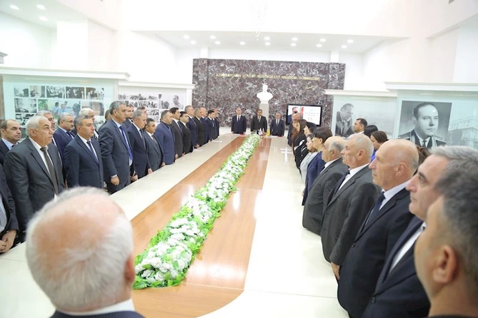 Hacıqabulda YAP-ın təsis edilməsinin 33 illiyi münasibəti ilə tədbir keçirildi — FOTOLAR