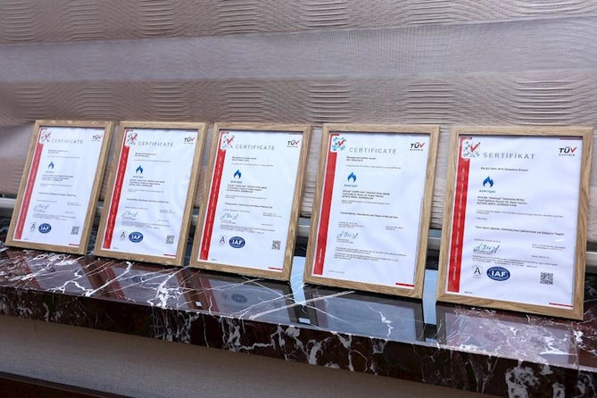 Azəriqazda ISO standartları üzrə nəzarət auditi baş tutdu — FOTOLAR Azəriqazda ISO standartları üzrə nəzarət auditi baş tutdu — FOTOLAR