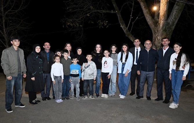 Prezidentin qızları Pəncəli Teymurovun evində — FOTOLAR Prezidentin qızları Pəncəli Teymurovun evində — FOTOLAR