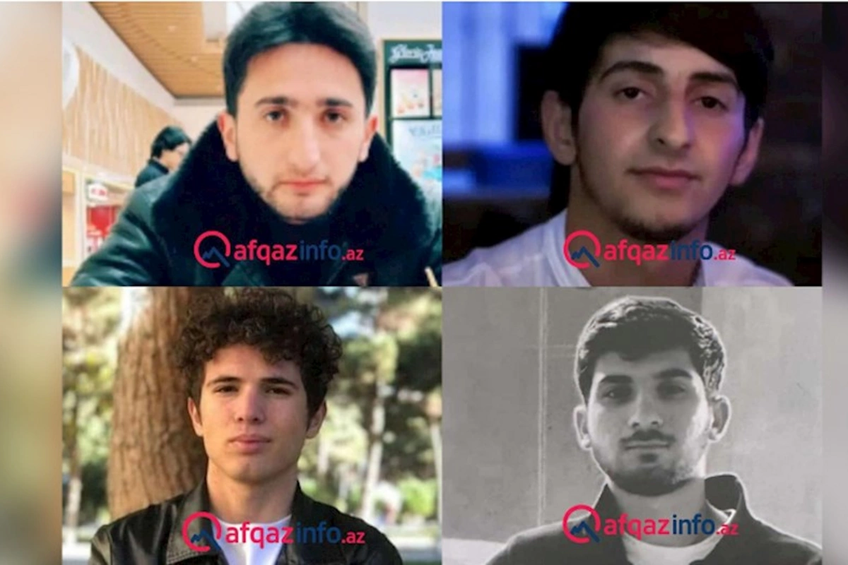 Faciəyə qurban gedən gənclərin FOTOLARI