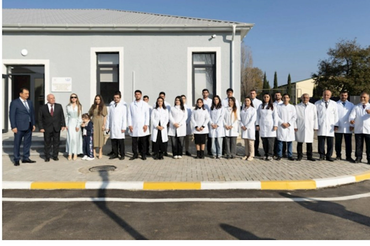 Leyla və Alyona Əliyevalar Lənkəran Dövlət Universitetinin nəzdində yaradılmış Baytarlıq Klinikası ilə tanış olublar — FOTOLAR