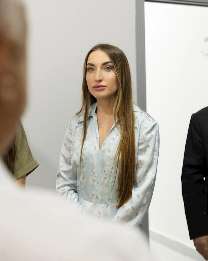 Alyona Əliyeva Lənkəranda Baytarlıq Klinikasının açılışı ilə bağlı paylaşım etdi — FOTOLAR