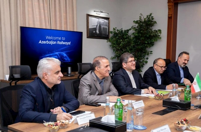 ADY və İran Dəmir Yolları əməkdaşlığın gücləndirilməsini müzakirə edib — FOTO