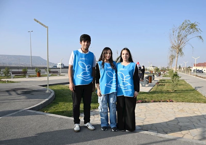 Leyla Əliyeva Qaradağda yeni parkın açılışında iştirak etdi — FOTOLAR Leyla Əliyeva Qaradağda yeni parkın açılışında iştirak etdi — FOTOLAR
