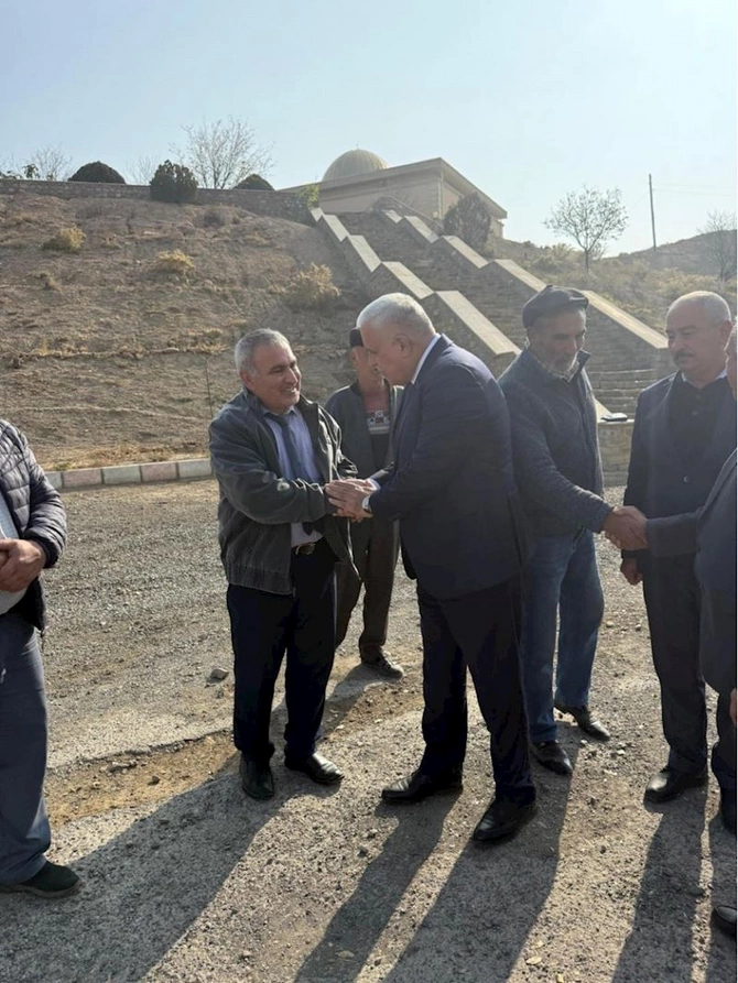 Vüqar Rəhimzadə Ordubadda seçiciləri ilə növbəti görüşünü keçirib — FOTOLAR