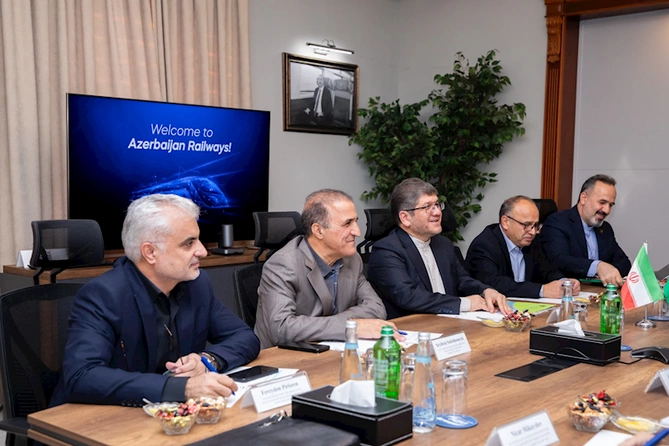 ADY və İran Dəmir Yolları əməkdaşlığın gücləndirilməsini müzakirə edib — FOTO