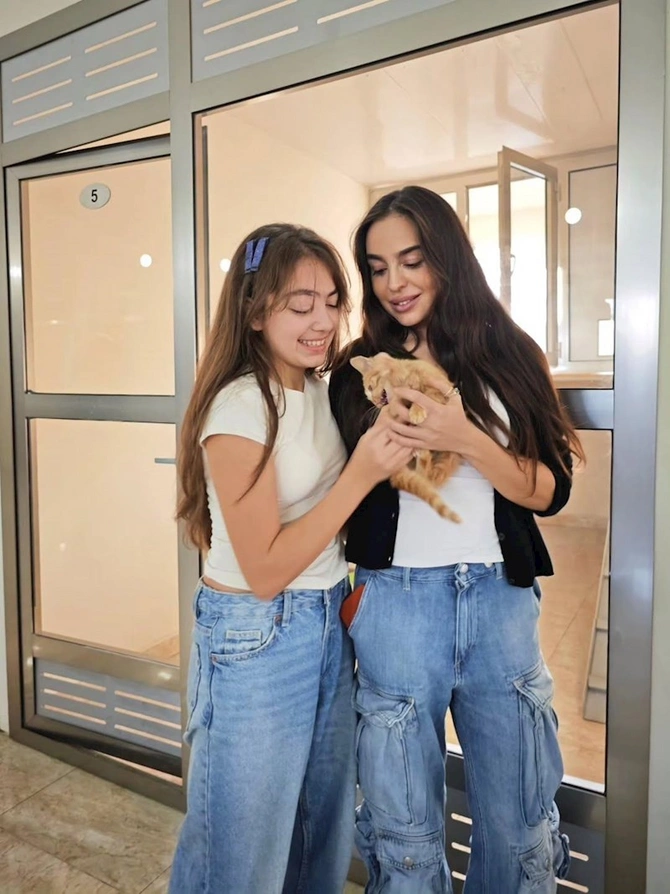 Leyla Əliyeva Heyvanlara Qayğı Mərkəzində — FOTOLAR Leyla Əliyeva Heyvanlara Qayğı Mərkəzində — FOTOLAR
