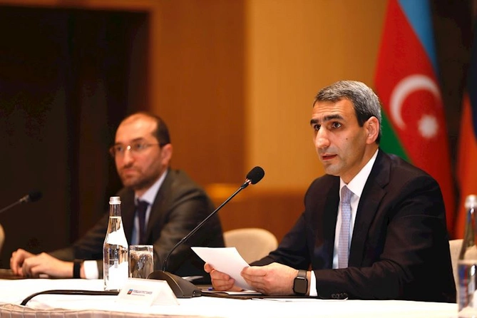 Bakıda MDB Dəmir Yolu Nəqliyyatı Şurasının 83-cü iclası işə başladı — FOTOLAR Bakıda MDB Dəmir Yolu Nəqliyyatı Şurasının 83-cü iclası işə başladı — FOTOLAR