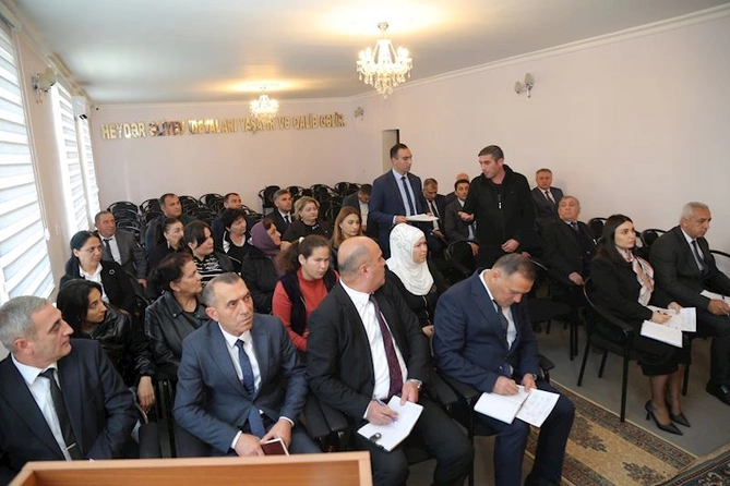 İcra başçısı növbəti vətəndaş qəbulu keçirdi — FOTOLAR